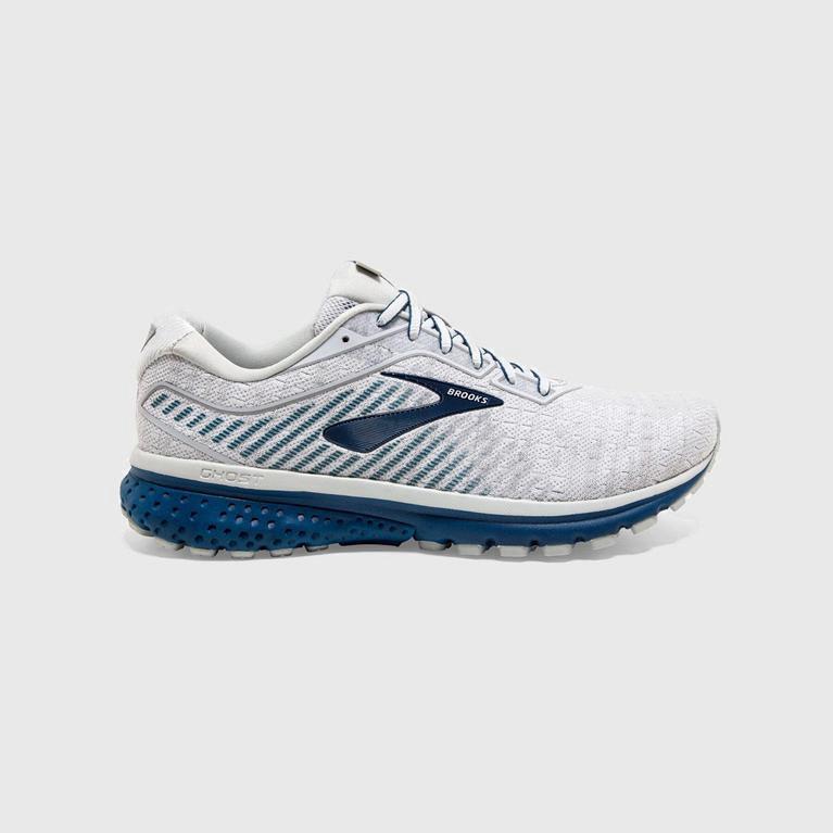 Brooks Ghost 12 Mens Road Running Shoes - White - Philippines (568924SMF)